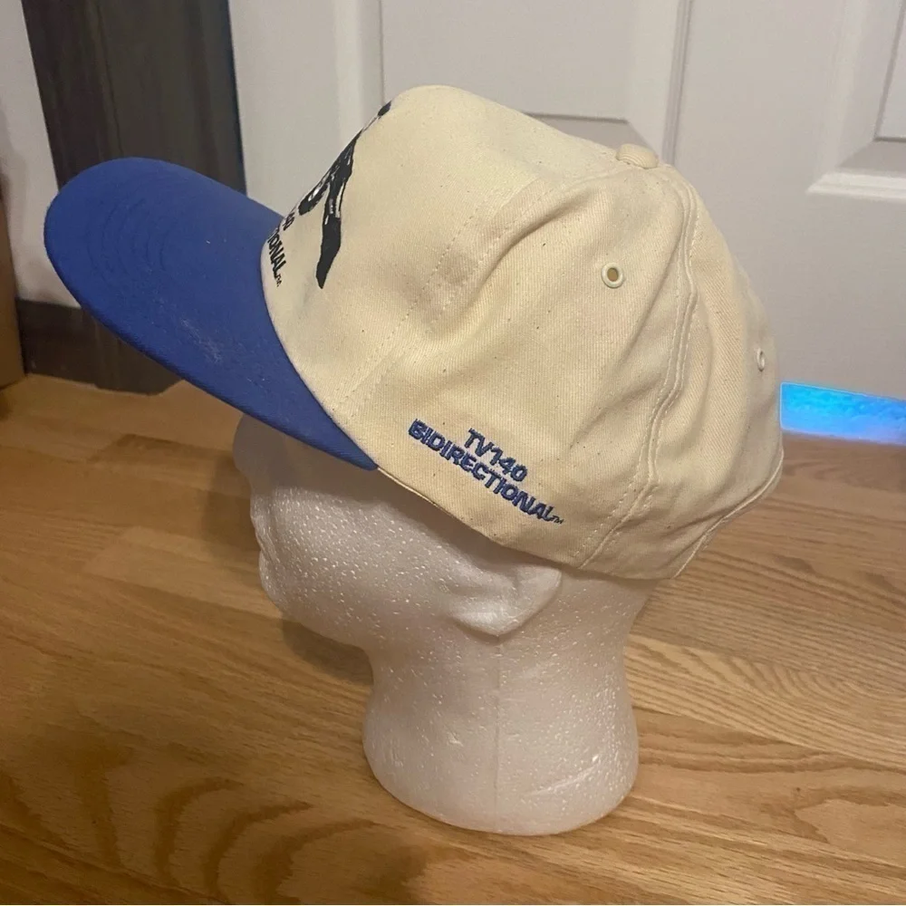 Vintage TV140 Bidirectional K Products Snap Back Hat New Holland Tractor Trucker